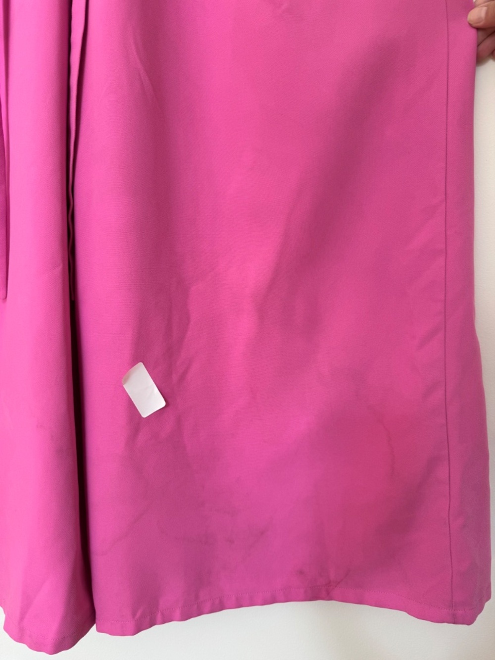 Adam Lippes Pink Wide-Leg Jumpsuit Back Tie Size 10 - Picture 13 of 16